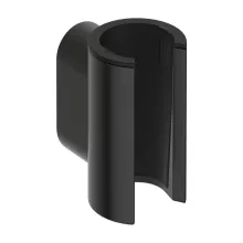   Hansgrohe Porter Fine fix zuhanytartó, szálcsiszolt fekete/króm 28885340