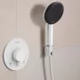 Hansgrohe Porter Fine fix zuhanytartó, matt fehér 28885700