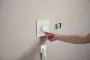 Hansgrohe Porter Fine fix zuhanytartó, matt fehér 28885700