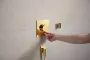 Hansgrohe Porter Fine fix zuhanytartó, polírozott arany hatású 28885990