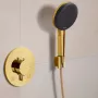Hansgrohe Porter Fine fix zuhanytartó, polírozott arany hatású 28885990