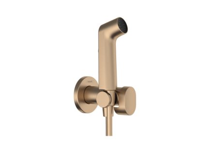 Hansgrohe falba süllyesztett hidegvizes bidé kézizuhany szett EcoSmart, szálcsiszolt bronz 29230140