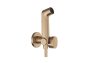 Hansgrohe falba süllyesztett hidegvizes bidé kézizuhany szett EcoSmart, szálcsiszolt bronz 29230140