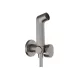 Hansgrohe falba süllyesztett hidegvizes bidé kézizuhany szett EcoSmart, szálcsiszolt fekete/króm 29230340