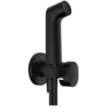   Hansgrohe 1 funkciós hidegvizes bidé kézizuhany zuhanytartóval és zuhanytömlővel, matt fekete 29230670