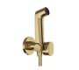 Hansgrohe falba süllyesztett hidegvizes bidé kézizuhany szett EcoSmart, polírozott arany hatású 29230990