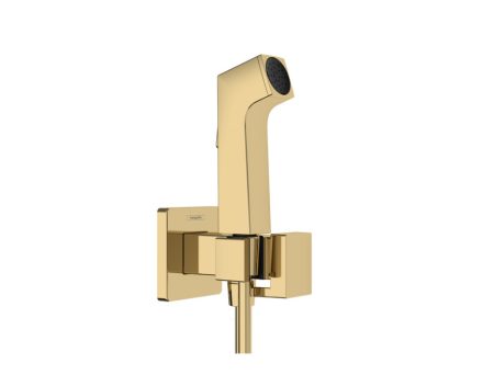 Hansgrohe falba süllyesztett hidegvizes bidé kézizuhany szett EcoSmart, polírozott arany hatású 29231990