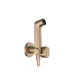 Hansgrohe falba süllyesztett melegvizes bidé kézizuhany szett EcoSmart, szálcsiszolt bronz 29232140