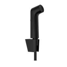   Hansgrohe bidé kézizuhany zuhanytartóval és zuhanytömlővel EcoSmart, matt fekete 29238670