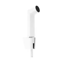   Hansgrohe bidé kézizuhany zuhanytartóval és zuhanytömlővel EcoSmart, matt fehér 29238700