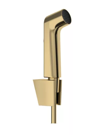 Hansgrohe bidé kézizuhany zuhanytartóval és zuhanytömlővel EcoSmart, polírozott arany hatású 29238990