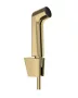 Hansgrohe bidé kézizuhany zuhanytartóval és zuhanytömlővel EcoSmart, polírozott arany hatású 29238990