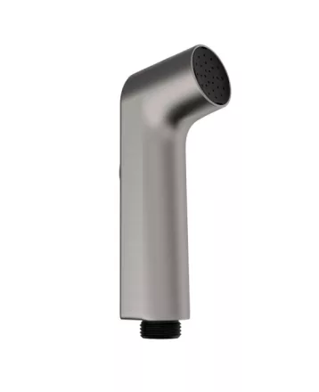 Hansgrohe 1 funckiós bidé kézizuhany EcoSmart, szálcsiszolt fekete/króm 29338340