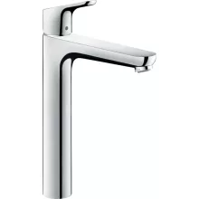   Hansgrohe Focus egykaros mosdócsaptelep 230 automata lefolyógarnitúrával, króm 31531000