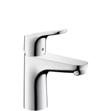   Hansgrohe Focus egykaros mosdócsaptelep 100 LowFlow automata lefolyógarnitúrával, króm 31603000