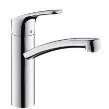   Hansgrohe Focus M41 konyhai csaptelep, nyílt rendszerű vízmelegítőkhöz, króm 31804000