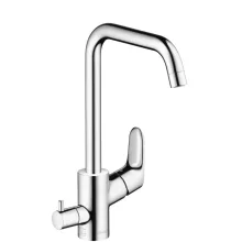   Hansgrohe Focus M41 mosogató csaptelep szeleppel, króm 31823000