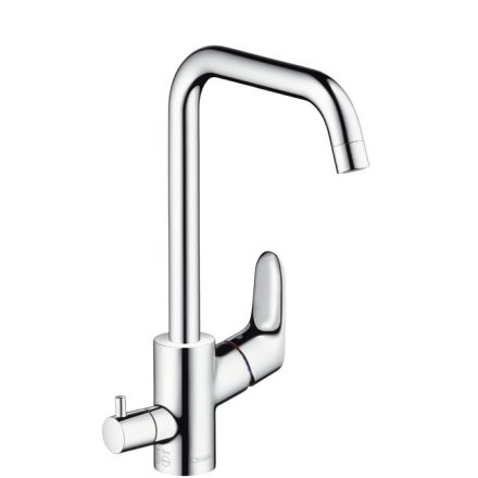 Hansgrohe Focus M41 mosogató csaptelep szeleppel, króm 31823000