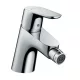 Hansgrohe Focus bidécsaptelep kétféle átfolyással, automata lefolyógarnitúrával, króm 31928000