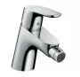 Hansgrohe Focus bidécsaptelep kétféle átfolyással, automata lefolyógarnitúrával, króm 31928000