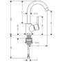 Hansgrohe Talis S mosdócsaptelep 32070000