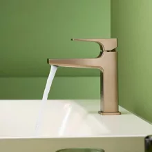   Hansgrohe Metropol mosdócsaptelep szálcsiszolt bronz
push-open lefolyóval 110 32507140
