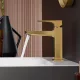 Hansgrohe Metropol polírozott arany hatású mosdócsaptelep 110 push-open lefolyóval 32507990