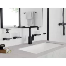   Hansgrohe Metropol 230 mosdócsaptelep matt fekete, push-open lefolyóval 32511670