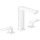 Hansgrohe Metropol 160 3-lyukú mosdócsaptelep matt fehér. push-open lefolyóval 32515700