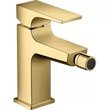   Hansgrohe Metropol bidécsaptelep push-open lefolyóval polírozott arany hatású 32520990