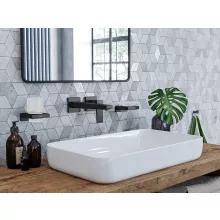   Hansgrohe Metropol falsík alatti mosdócsaptelep 225mm-es kifolyóval matt fekete 32526670