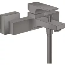   Hansgrohe Metropol falsíkon kívüli kádcsaptelep szálcsiszolt fekete/króm 32540340