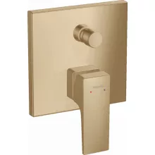  Hansgrohe Metropol falsík alatti kádcsaptelep biztonsági kombinációval, szálcsiszolt bronz 32546140