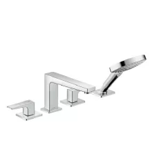   Hansgrohe Metropol 4-lyukú peremre szerelhető kádcsaptelep 32553000