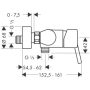 Hansgrohe Talis S zuhanycsaptelep 32620000