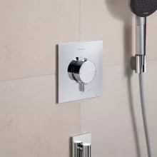  Hansgrohe Ecostat Comfort E 1 funkciós falsík alatti termosztát, króm 33710000