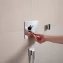 Hansgrohe Ecostat Comfort E 1 funkciós falsík alatti termosztát, króm 33710000