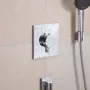 Hansgrohe Ecostat Comfort E 1 funkciós falsík alatti termosztát, króm 33710000