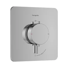   Hansgrohe Ecostat Comfort Q 1 funkciós falsík alatti termosztát, króm 33712000