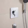 Hansgrohe Ecostat Comfort Q 1 funkciós falsík alatti termosztát, króm 33712000