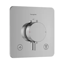   Hansgrohe Ecostat Comfort Q 2 funkciós falsík alatti termosztát, króm 33713000