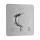 Hansgrohe Ecostat Comfort Q 2 funkciós falsík alatti termosztát, króm 33713000