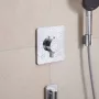 Hansgrohe Ecostat Comfort Q 2 funkciós falsík alatti termosztát, króm 33713000