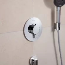   Hansgrohe Ecostat Comfort S 1 funkciós falsík alatti termosztát, króm 33714000