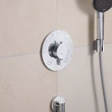  Hansgrohe Ecostat Comfort S 2 funkciós falsík alatti termosztát, króm 33715000