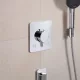 Hansgrohe Ecostat Comfort Q 2 funkciós termosztát beépített biztonsági funkcióval, króm 33717000