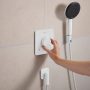Hansgrohe Ecostat Comfort Q 2 funkciós termosztát beépített biztonsági funkcióval, matt fehér 33717700