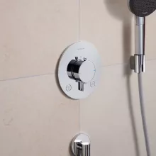   Hansgrohe Ecostat Comfort S 2 funkciós termosztát beépített biztonsági funkcióval, króm 33718000