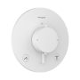 Hansgrohe Ecostat Comfort S 2 funkciós termosztát beépített biztonsági funkcióval, matt fehér 33718700