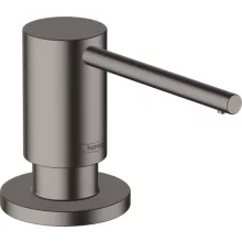   Hansgrohe A41 folyékony szappan és mosogatószer adagoló, szálcsiszolt fekete króm 40438340